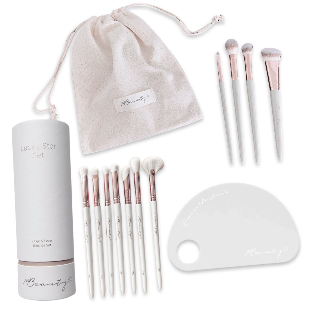 The Star Collection - Celebration Set makeup brushes MBeauty