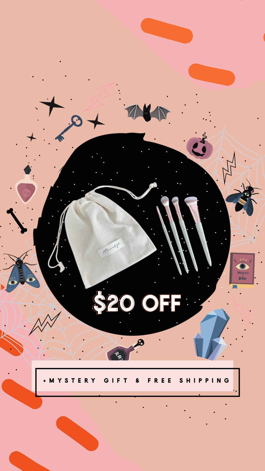 Halloween Stellar Set 👻 brushes MBeauty 