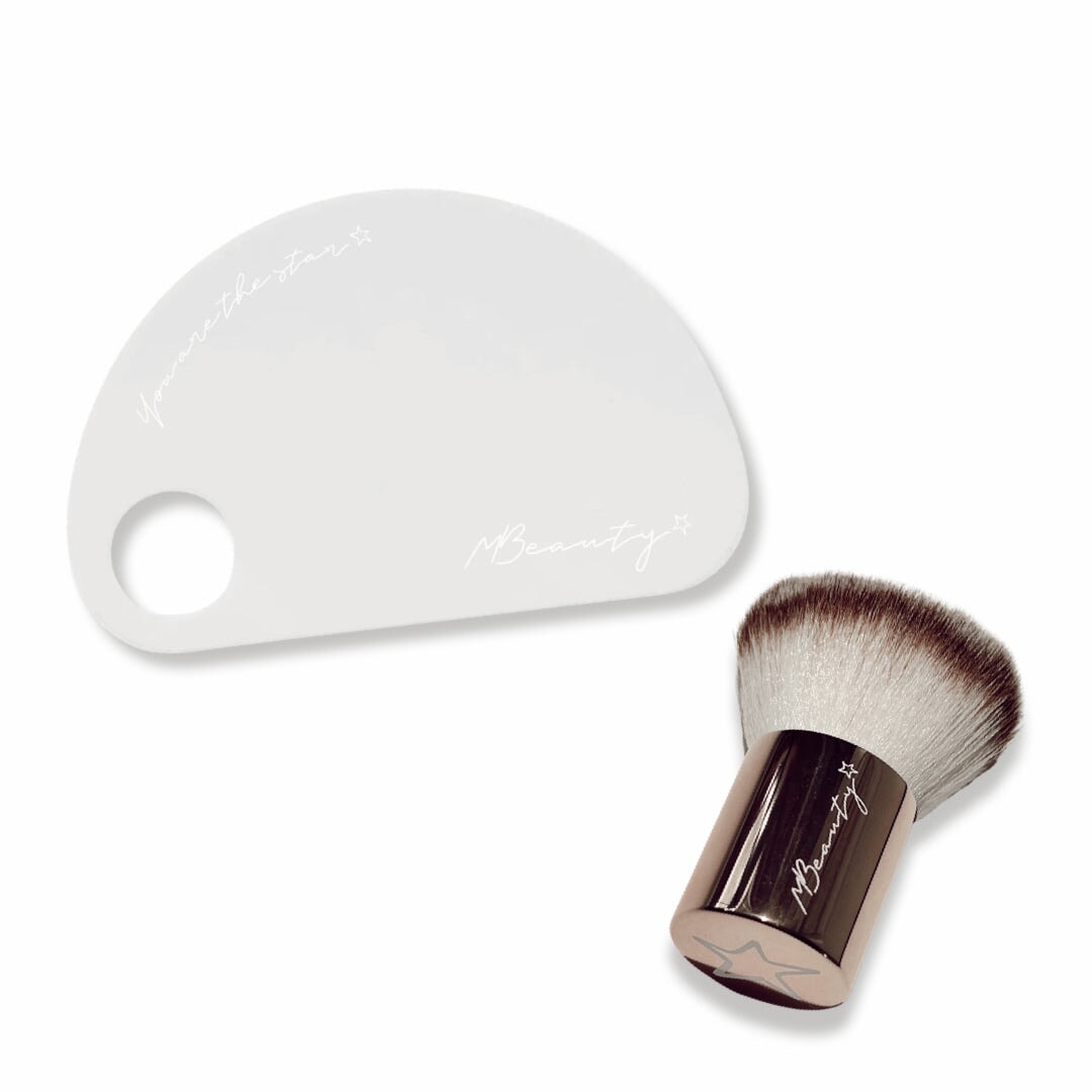 Creative Duo makeup brushes MBeauty 